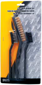 3 PC WIRE BRUSH SET