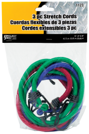 3 PC STRETCH CORDS - 18; 24; 3