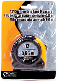 12' CUSHION GRIP TAPE MEASURE