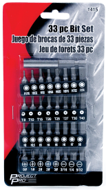 33 PC BIT SET