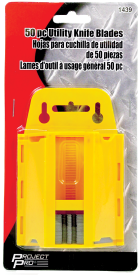 50 PC UTILITY KNIFE BLADES