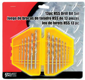 13PC HSS DRILL BIT SET