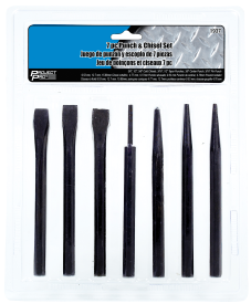7 PC PUNCH & CHISEL SET