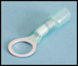 RING TERMINAL # 10 STUD CRIMP