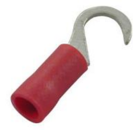 HOOK TERMINAL # 10 STUD 22-18