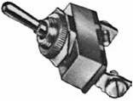 ON-OFF BLUE GLOW TOGGLE SWITCH