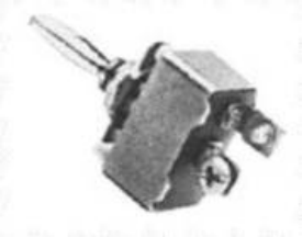 OFF-(ON) BLACK TOGGLE SWITCH
