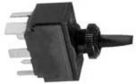 ON-OFF-ON TOGGLE SWITCH 6 TERM