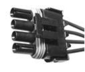 UNIVERSAL CONNECTOR 4 WIRE FEM