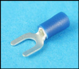 SPADE TERMINAL # 8 STUD 12-10