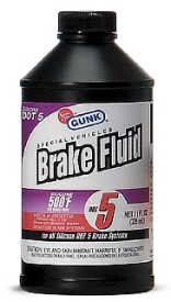 DOT 5 BRAKE FLUID