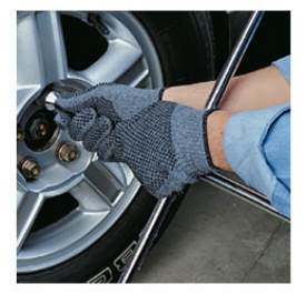 Mens grey reversible glov