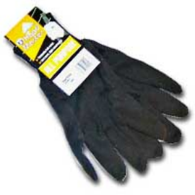 GLOVE - BROWN JERSEY - LARGE