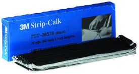 STRIP CAULK BLACK