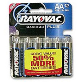 AA BATTERIES 12 PK