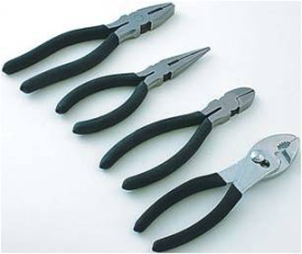 PLIERS SET 4 PC. RETAIL PKG.
