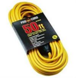 50' EXTENSION CORD 16/3 SINGLE