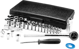 40 PC 1/4&3/8 DR SOCKET SET