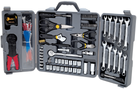 265 PC TRI-FOLD SET W/CABLE TI