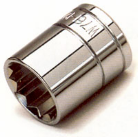 3/4 DR 12PT STD SOCKET 2-1/8
