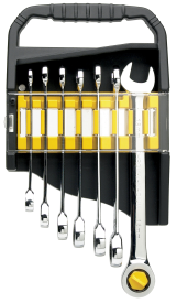 7 PC MM RATCHETING WRENCH SET