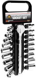 19PC 3/8DR SOCKET SET