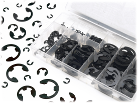 300 PC E-CLIP ASSORTMENT
