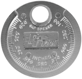 SPARK PLUG GAP GAUGE ROUND