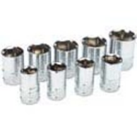 9 PC 1/2'' DR SAE SKT SET